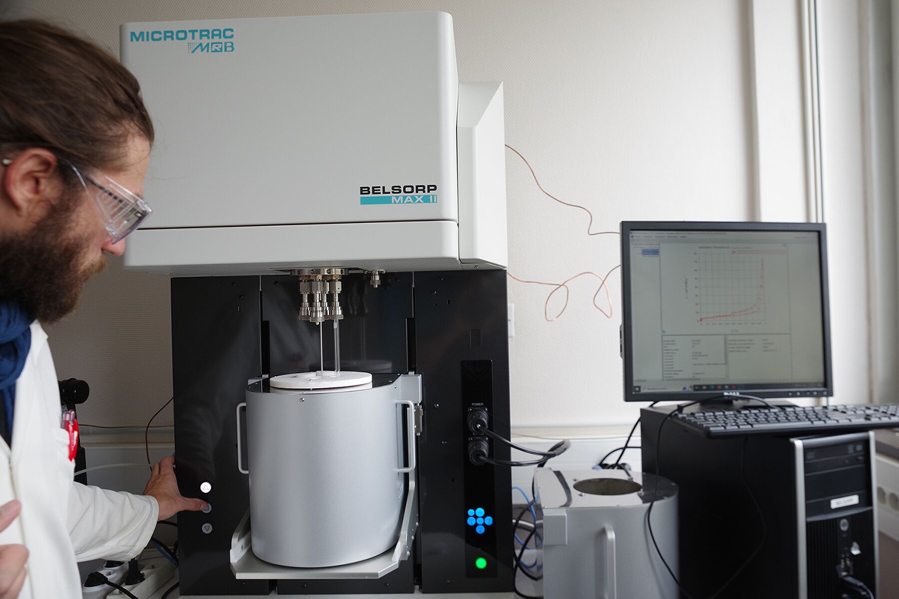Banc d'analyse manométrique multiposte pour l'étude de la sorption des gaz